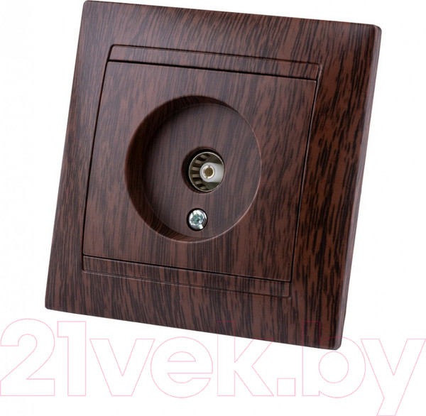 Изображение товара Розетка TDM Лама SQ1815-0417 (венге)