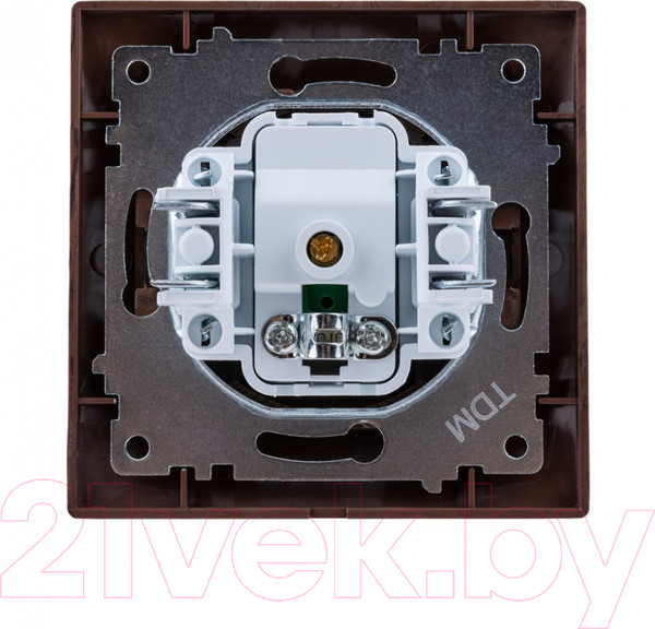 Изображение товара Розетка TDM Лама SQ1815-0417 (венге)