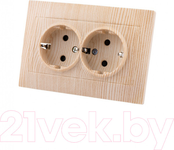 Изображение товара Розетка TDM Лама SQ1815-0313 (сосна)