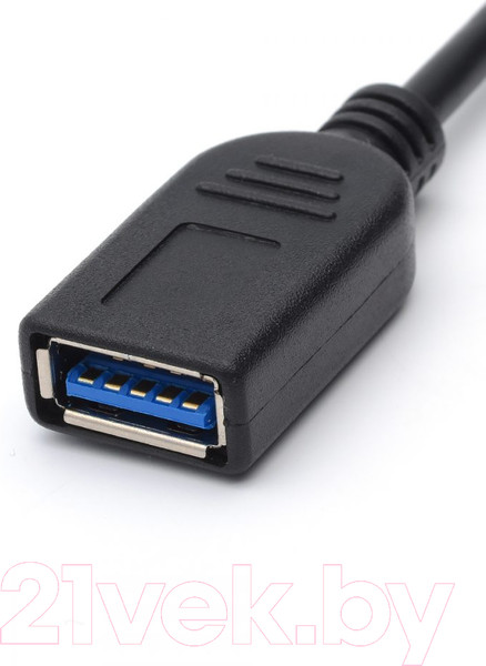 Изображение товара Кабель ATcom AT1310 Type-C(m) - USB 3.0 AF (OTG) (черный)