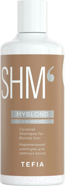 Изображение товара Оттеночный шампунь для волос Tefia Myblond Карамельный для светлых волос (300мл)