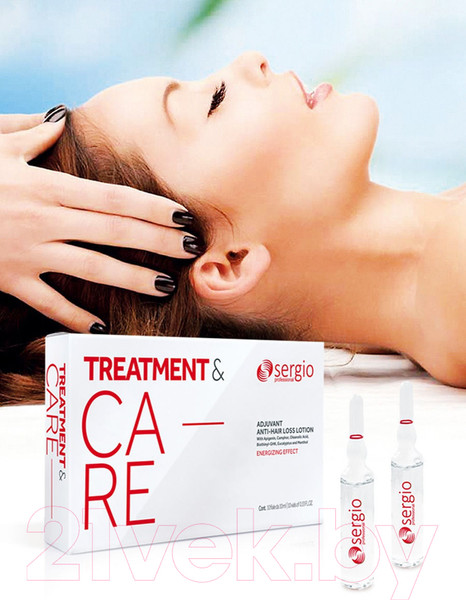 Изображение товара Лосьон для волос Sergio Professional Treat От выпадения с восстанавливающим комплексом (10мл)