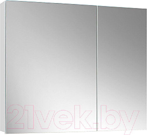 Изображение товара Шкаф с зеркалом для ванной Belux Триумф ВШ 80 (1, белый глянцевый)