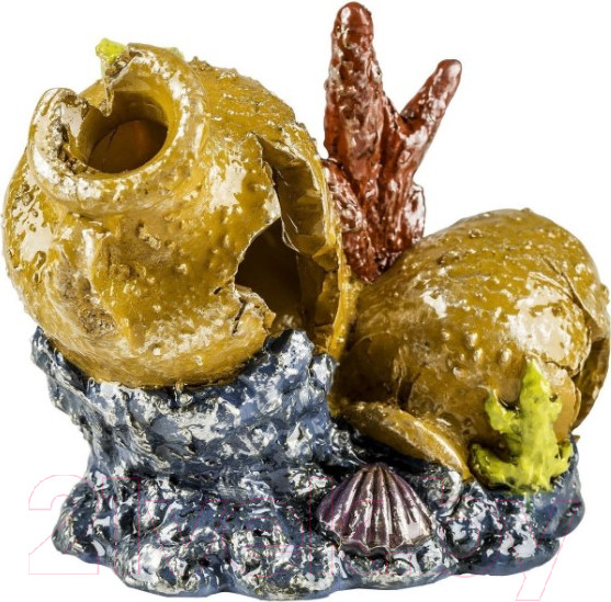 Изображение товара Декорация для аквариума GloFish Разбитая ваза / 19626