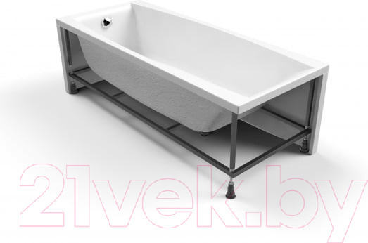Изображение товара Ванна акриловая Cersanit Virgo 180x80 (с каркасом и экраном)