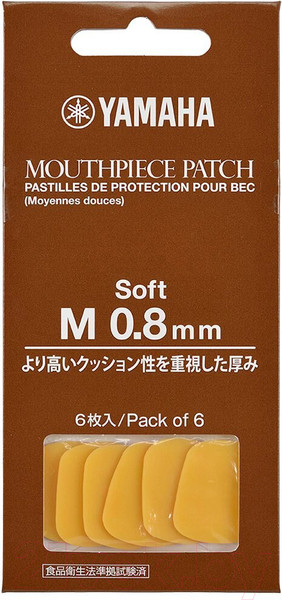 Изображение товара Набор наклеек для мундштука Yamaha Mouthpiece Patch M 0.8mm Soft