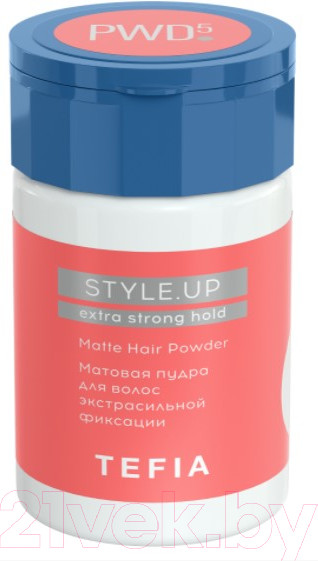 Изображение товара Текстурирующая пудра для волос Tefia Style.Up экстрасильной фиксации (8г)