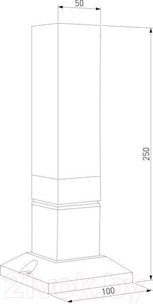 Изображение товара Светильник уличный Elektrostandard 1536 Techno Led (черный)