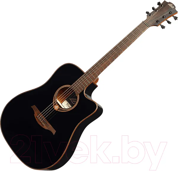Изображение товара Электроакустическая гитара LAG T-118D CE-BLK
