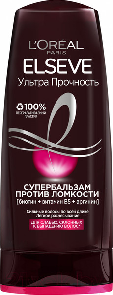 Изображение товара Бальзам для волос L'Oreal Paris Elseve Ультра Прочность (200мл)