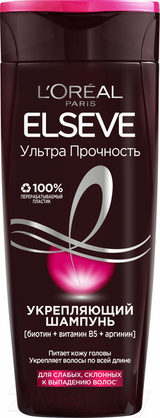 Изображение товара Шампунь для волос L'Oreal Paris Elseve Ультра Прочность (250мл)