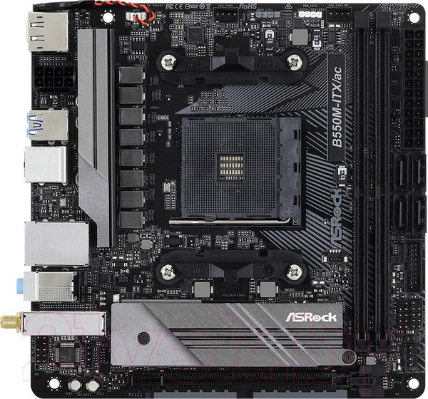 Изображение товара Материнская плата AsRock B550M-ITX/AC