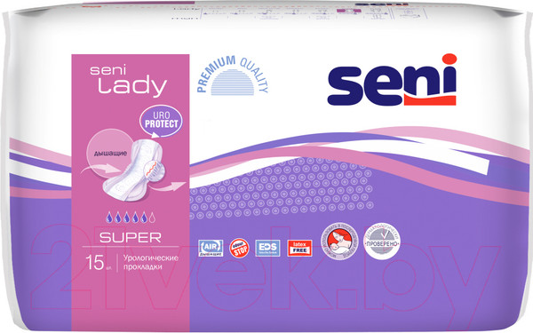 Изображение товара Прокладки урологические Seni Lady Super (15шт)
