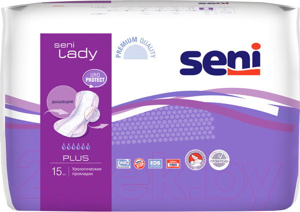 Изображение товара Прокладки урологические Seni Lady Plus (15шт)