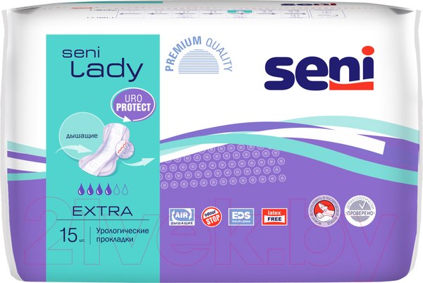 Изображение товара Прокладки урологические Seni Lady Extra (15шт)