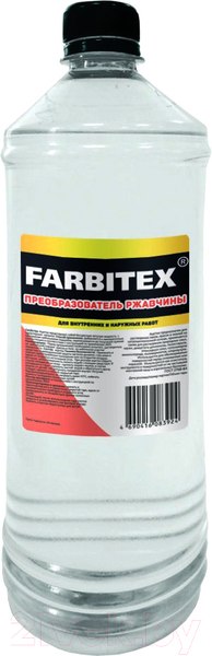 Изображение товара Средство от коррозии Farbitex Преобразователь ржавчины ПЭТ (1л)