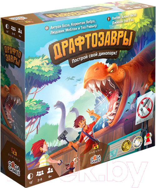 Изображение товара Настольная игра GaGa Драфтозавры / GG202