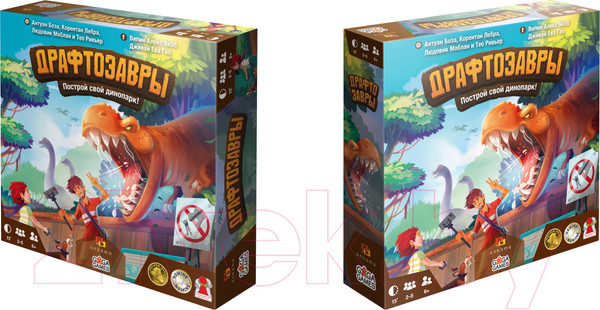 Изображение товара Настольная игра GaGa Драфтозавры / GG202