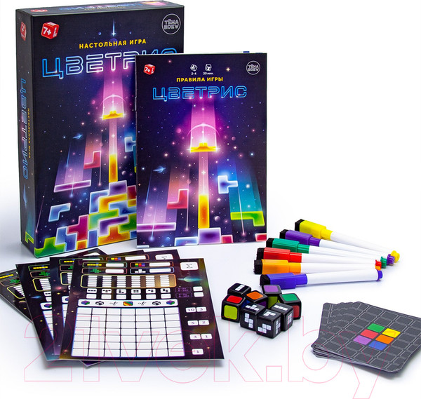 Изображение товара Настольная игра ND Play Цветрис / 292928