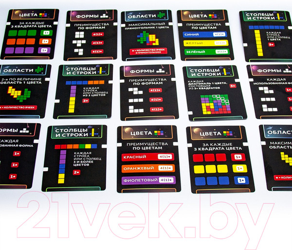 Изображение товара Настольная игра ND Play Цветрис / 292928