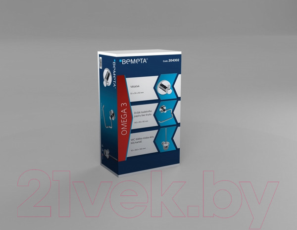 Изображение товара Набор для туалета Bemeta Omega 204302