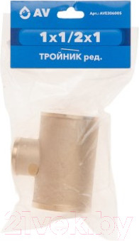 Изображение товара Тройник AV Engineering 1"X1/2X1" / AVE306005