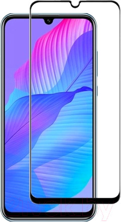 Изображение товара Защитное стекло для телефона Case Full Glue для Huawei Y8p (глянец черный)