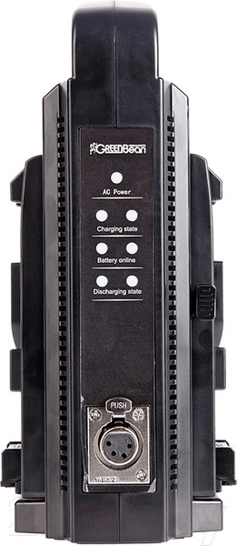 Изображение товара Зарядное устройство для аккумулятора для камеры GreenBean DualCharger V3CH V-Mount / 26157