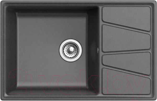 Изображение товара Мойка кухонная GranFest GF-V780L (графит)