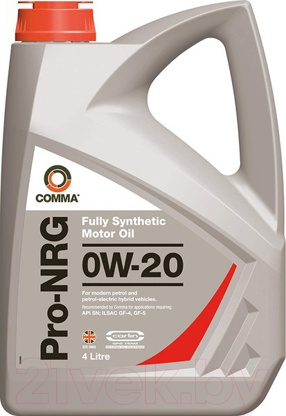 Изображение товара Моторное масло Comma Pro-NRG 0W20 / NRG4L (4л)