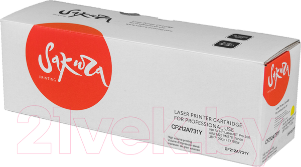 Изображение товара Картридж Sakura Printing CF212A/731Y