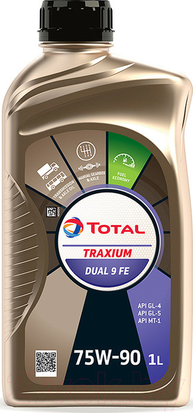Изображение товара Трансмиссионное масло Total Transmission Dual 9 FE 75W90 / 201656 / 214145 (1л)