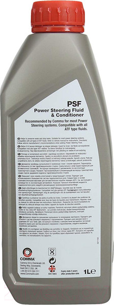 Изображение товара Жидкость гидравлическая Comma PSF1L (1л)