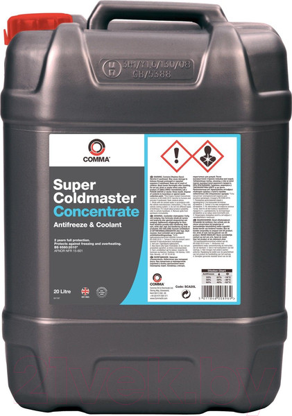 Изображение товара Антифриз Comma SCA20L концентрат (20л, синий)