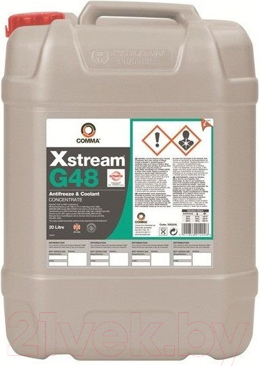 Изображение товара Антифриз Comma BASF Glysantin G48 концентрат / XSG20L (20л, зеленый)
