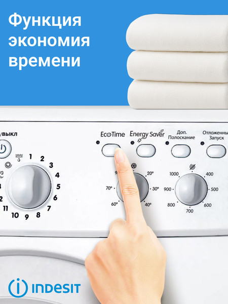 Изображение товара Стиральная машина Indesit IWSC 61051 BY