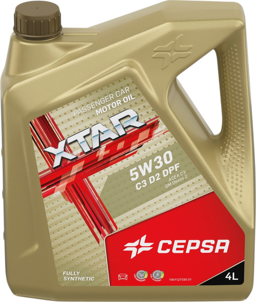 Изображение товара Моторное масло Cepsa Xtar C3 D2 DPF 5W30 / 513933690 (4л)