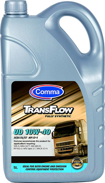 Изображение товара Моторное масло Comma Transflow UD 10W40 / TFUD5L (5л)