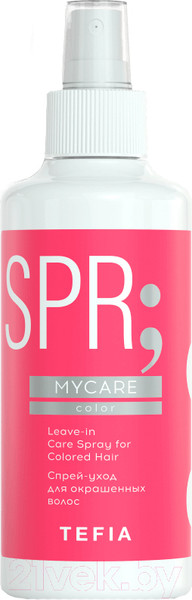 Изображение товара Спрей для волос Tefia MyCare Color уход для окрашенных волос (250мл)