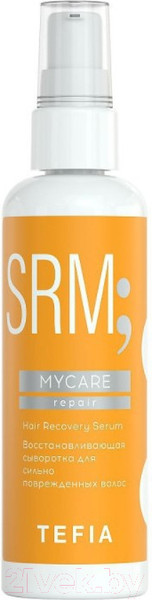 Изображение товара Спрей для волос Tefia MyCare Repair Восстанавливающая для сильно поврежденных волос (100мл)