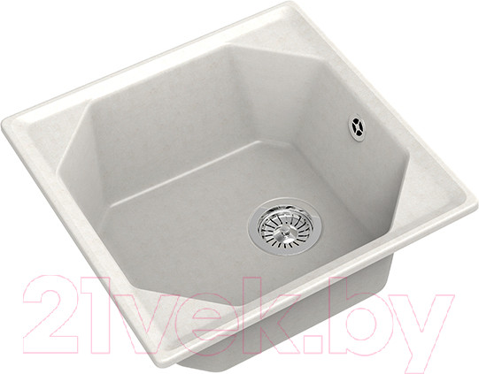 Изображение товара Мойка кухонная GranFest GF-U-500 (белый)