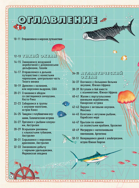 Изображение товара Энциклопедия АСТ Большой атлас подводного мира в картинках (Хокинс Э.)