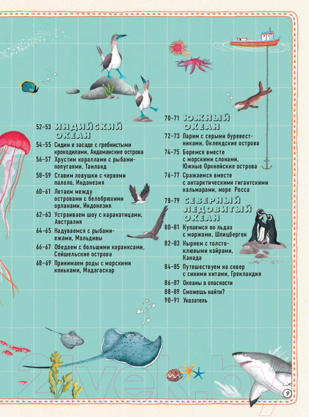 Изображение товара Энциклопедия АСТ Большой атлас подводного мира в картинках (Хокинс Э.)