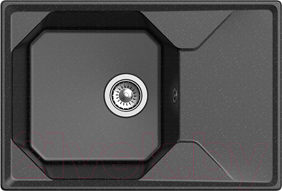 Изображение товара Мойка кухонная GranFest GF-U-740L (черный)