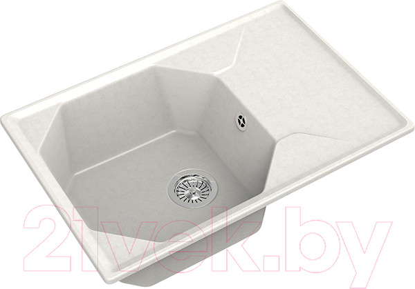 Изображение товара Мойка кухонная GranFest GF-U-740L (белый)