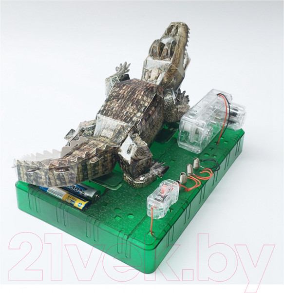 Изображение товара Конструктор электромеханический ND Play 3D Крокодил / 277390