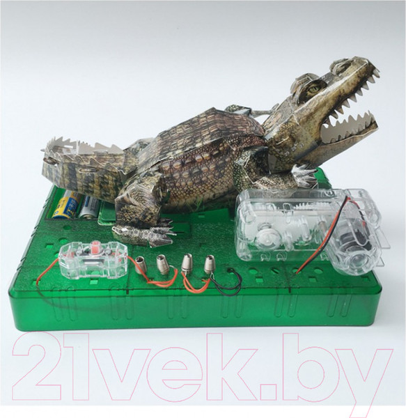 Изображение товара Конструктор электромеханический ND Play 3D Крокодил / 277390