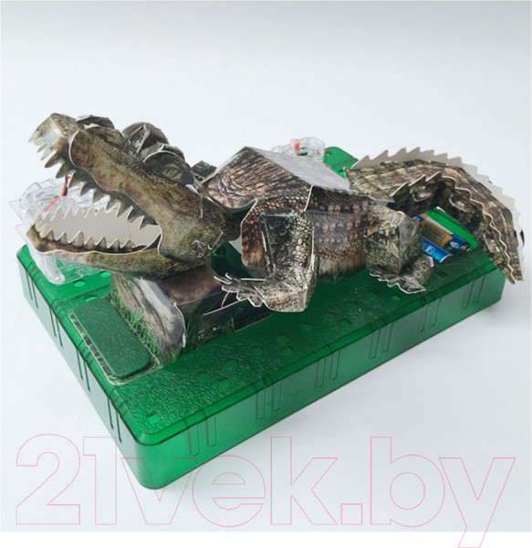 Изображение товара Конструктор электромеханический ND Play 3D Крокодил / 277390