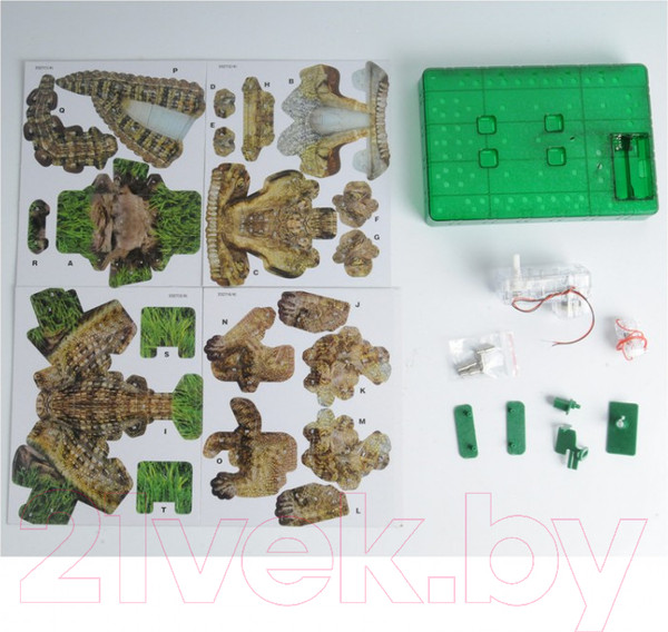 Изображение товара Конструктор электромеханический ND Play 3D Крокодил / 277390