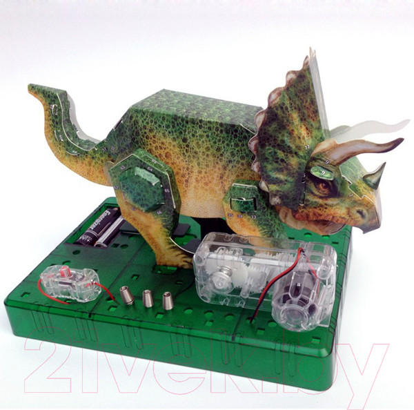 Изображение товара Конструктор электромеханический ND Play 3D Трицератопс / 277391
